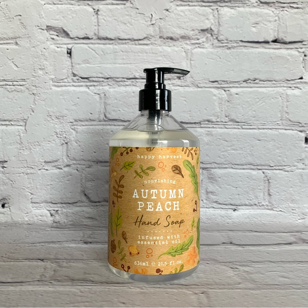 2️⃣✖️3️⃣4️⃣ 🍁H&B Co. Happy Harvest “AUTUMN PEACH” 🤚Soap